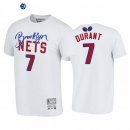 T-Shirt NBA Brooklyn Nets Kevin Durant BR Remix Blanco Hardwood Classics 2020