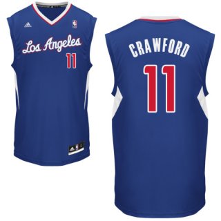 Camisetas NBA de Crawford Los Angeles Clippers Rev30 Azul