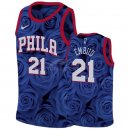 Camisetas NBA de Joel Embiid Philadelphia 76ers Azul