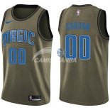 Camisetas NBA Salute To Servicio Orlando Magic Aaron Gordon Nike Ejercito Verde 2018