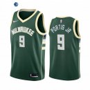 Camiseta NBA de Bobby Portis Milwaukee Bucks Verde Icon 2020-21