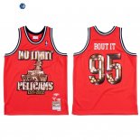 Camisetas NBA New Orleans Pelicans Bout It X No Limit Rojo Hardwood Classics