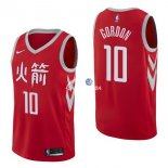 Camisetas NBA de Eric Gordon Houston Rockets Nike Rojo Ciudad 17/18