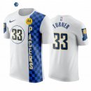 T-Shirt NBA Indiana Pacers Myles Turner Blanco Ciudad 2019-20