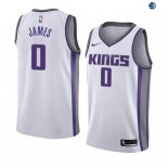 Camisetas NBA de Justin JamesBlanco Sacramento Kings Association 19/20