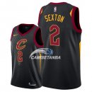 Camisetas NBA de Collin Sexton Cleveland Cavaliers 17/18 Negro Statement