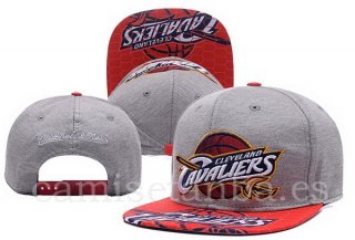 Snapbacks Caps NBA De Cleveland Cavaliers Gris Amarillo