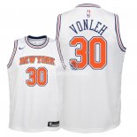 Camisetas de NBA Ninos New York Knicks Noah Vonleh Blanco Statement 2018