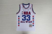 Camisetas NBA de Larry Joe Bird All Star 1990 Blanco