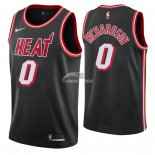 Camisetas NBA de Josh Richardson Miami Heats Retro Negro 2018