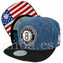 Snapbacks Caps NBA De Brooklyn Nets USA Bandera