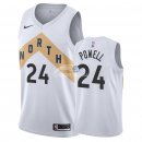Camisetas NBA de Norman Powell Toronto Raptors Nike Blanco Ciudad 18/19