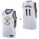 Camisetas NBA de Domantas Sabonis Indiana Pacers Blanco Association 17/18