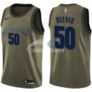 Camisetas NBA Salute To Servicio Memphis Grizzlies Bryant Reeves Nike Ejercito Verde 2018