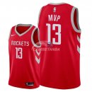 Camisetas NBA de James Harden Houston Rockets Rojo Icon MVP 2018