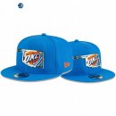 Snapbacks Caps NBA De Oklahoma City Thunder Metal & Thread 9fifty Azul 2020