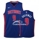 Camiseta NBA Ninos Detroit Pistons Langston Galloway Azul Icon 17/18