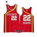 Camisetas NBA Edición ganada Atlanta Hawks Cam Reddish Rojo