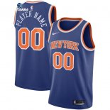 Camisetas NBA New York Knicks Personalizada Azul Icon 2019-20