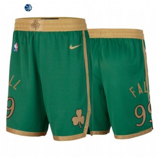 Pantalon NBA de Boston Celtics Tacko Fall Verde Ciudad 2020
