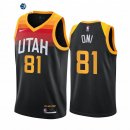 Camiseta NBA de Miye Oni Utah Jazz NO.81# Negro Ciudad 2020-21