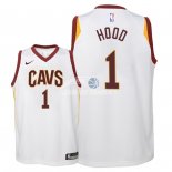 Camiseta NBA Ninos Cleveland Cavaliers Rodney Hood Blanco Association 2018