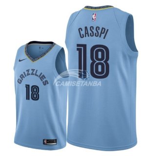 Camisetas NBA de Omri Casspi Memphis Grizzlies Azul Statement 18/19