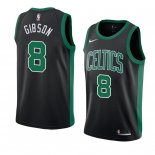 Camisetas NBA De Boston Celtics Jonathan Gibson Negro Statement 2019-20