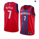 Camisetas NBA de Thon Maker Detroit Pistons Nike Rojo Ciudad 19/20