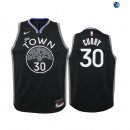 Camisetas de NBA Ninos Golden State Warriors Stephen Curry Nike Negro Ciudad 19/20