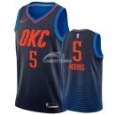 Camisetas NBA de Markieff Morris Oklahoma City Thunder Azul Statement 2018/19