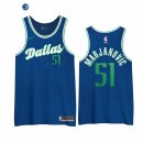 Camisetas NBA Edición ganada Dallas Mavericks Boban Marjanovic Azul