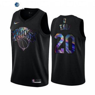 Camisetas NBA New York Knicks Kevin Knox Negro Hardwood Classics 2020