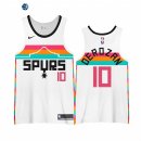 Camisetas NBA Edición ganada San Antonio Spurs DeMar DeRozan Blanco