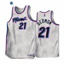 Camisetas NBA Earned Edition Miami Heat NO.21 Dewayne Dedmon Blanco 2022-23