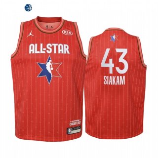 Camisetas de NBA Ninos Pascal Siakam 2020 All Star Rojo
