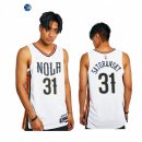 Camisetas NBA de New Orleans Pelicans Tomas Satoransky 75th Blanco Ciudad 2021-22
