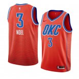 Camisetas NBA De Oklahoma City Thunder Nerlens Noel Naranja Statement 2019-20