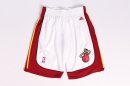 Pantalon NBA de Pantalon Miami Heat Blanco Rojo