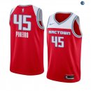 Camisetas NBA de Isaiah Pineiro Sacramento Kings Nike Rojo Ciudad 19/20