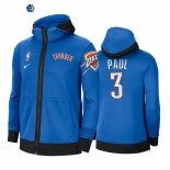Chaqueta NBA Oklahoma City Thunder Chris Paul Azul 2020-21
