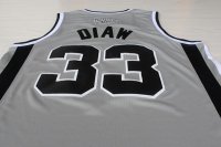 Camisetas NBA de Boris Diaw San Antonio Spurs Gris