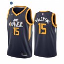 Camisetas NBA Nike Utah Jazz NO.15 Denzel Valentine 75th Marino Icon 2022
