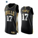 Camiseta NBA de Garrett Temple Chicago Bulls Negro Oro 2020-21