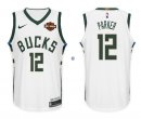 Camisetas NBA de Jabari Parker Milwaukee Bucks Blanco 17/18