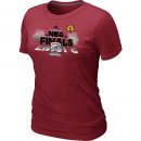 Camisetas NBA Mujeres Oklahoma City Thunder Borgona-1