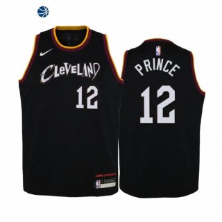 Camisetas NBA Ninos Cleveland Cavaliers Taurean Prince Negro Ciudad 2021