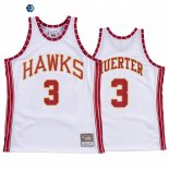 Camisetas NBA Atlanta Hawks Kevin Huerter Blanco Hardwood Classics