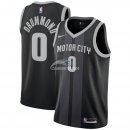 Camisetas NBA de Andre Drummond Detroit Pistons Nike Negro Ciudad 18/19