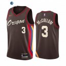 Camiseta NBA de C.J. McCollum Portland Trail Blazers Nike Negro Ciudad 2020-21